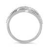 Thumbnail Image 1 of 1/5 CT. T.W. Diamond Split Waves Ring in 10K White Gold
