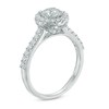 Thumbnail Image 1 of Celebration Lux® 1 CT. T.W. Diamond Frame Engagement Ring in 14K White Gold (I/SI2)