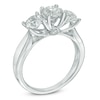 Thumbnail Image 1 of 2 CT. T.W. Certified Diamond Past Present Future® Ring in 14K White Gold (I/I2)