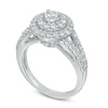 Thumbnail Image 1 of 1-3/4 CT. T.W. Diamond Frame Split Shank Engagement Ring in 14K White Gold