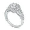 Thumbnail Image 2 of 1-3/4 CT. T.W. Diamond Frame Split Shank Engagement Ring in 14K White Gold