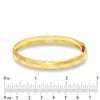 Thumbnail Image 2 of 8.0mm Satin Braid Flex Bangle in 10K Gold - 8.0"