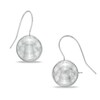 Thumbnail Image 1 of 12.0mm Ball Drop Earrings in 14K White Gold