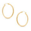 Thumbnail Image 1 of 40mm Round Tube Hoop Earrings in 14K Gold