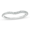 Thumbnail Image 0 of Vera Wang Love Collection 1/6 CT. T.W. Diamond Contour Wedding Band in 14K White Gold