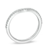 Thumbnail Image 1 of Vera Wang Love Collection 1/6 CT. T.W. Diamond Contour Wedding Band in 14K White Gold
