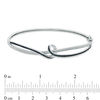 Thumbnail Image 3 of 1/8 CT. T.W. Enhanced Blue and White Diamond Necklace, Drop Earrings and Bangle Set in Sterling Silver