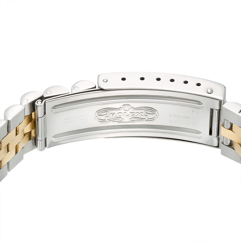 Main Image 2 of Previously Owned - Men's Rolex Datejust Two-Tone 18K Gold Watch with Champagne Dial (Model: 16233)