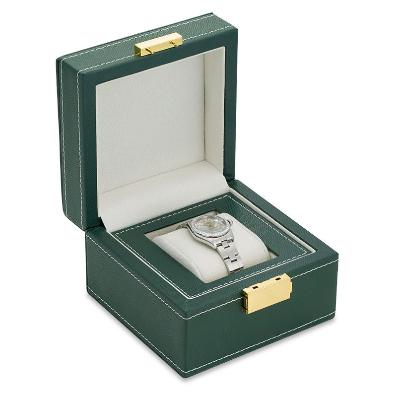 Main Image 3 of Previously Owned - Ladies' Rolex Datejust 7/8 CT. T.W. Diamond 18K White Gold Watch with Silver-Tone Dial