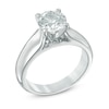 Thumbnail Image 1 of 1-1/2 CT. Certified Diamond Solitaire Engagement Ring in 14K White Gold (J/I2)