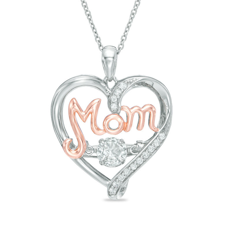 Sapphire mom necklace deals