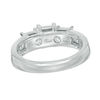 Thumbnail Image 2 of 2-1/4 CT. T.W. Princess-Cut Diamond Past Present Future® Bridal Set in 14K White Gold