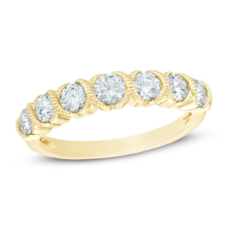 1/2 CT. T.W. Diamond Seven Stone Anniversary Band in 14K Gold