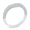 Thumbnail Image 2 of 1/3 CT. T.W. Diamond Contour Vintage-Style Anniversary Band in 14K White Gold
