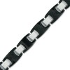 Thumbnail Image 2 of Link Bracelet in Two-Tone Tungsten - 8.5"