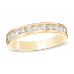 1/2 CT. T.W. Diamond Band in 14K Gold