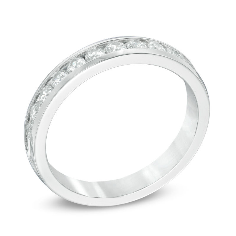 Main Image 2 of 1/2 CT. T.W. Diamond Band in 14K White Gold