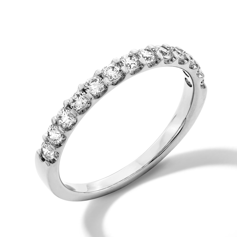Main Image 3 of 1/2 CT. T.W. Diamond Anniversary Band in 14K White Gold