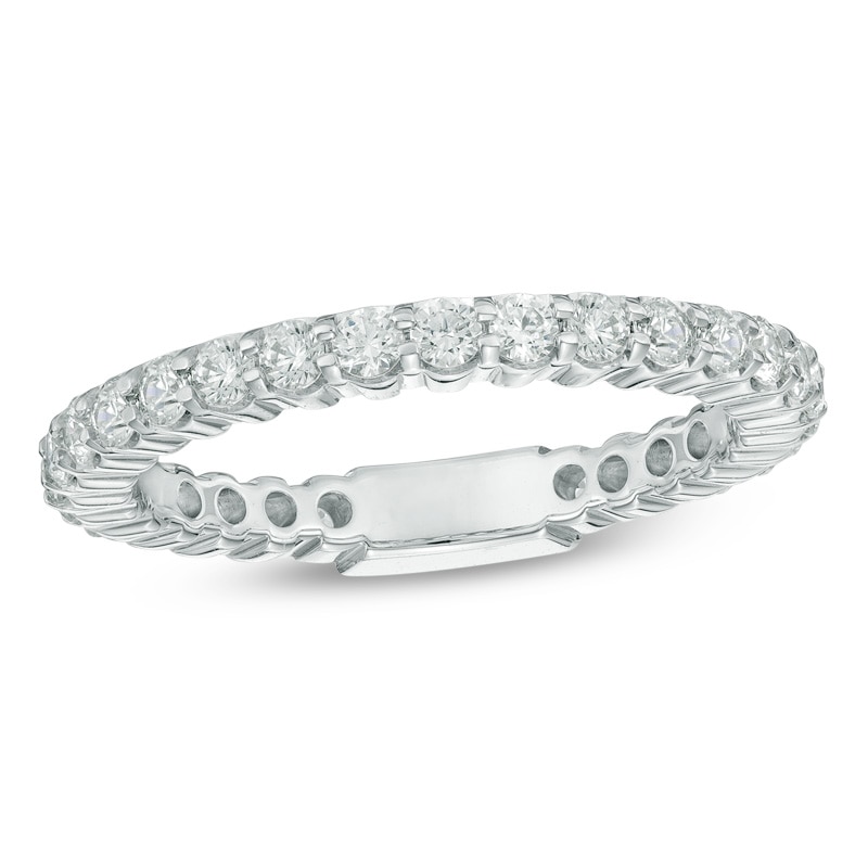 1 CT. T.W. Diamond Eternity Band in 14K White Gold