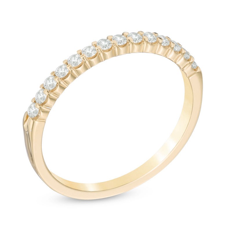 Main Image 2 of 1/4 CT. T.W. Diamond Band in 14K Gold