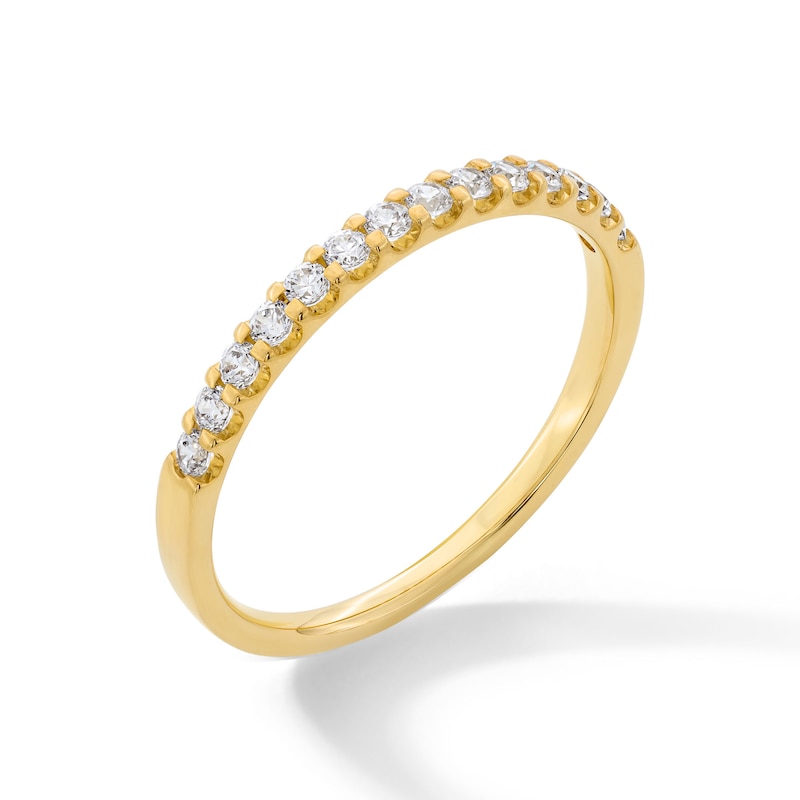 Main Image 3 of 1/4 CT. T.W. Diamond Band in 14K Gold