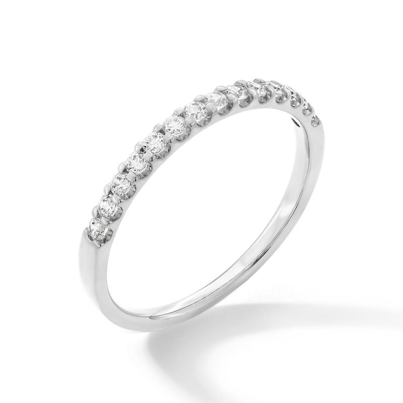 Main Image 3 of 1/4 CT. T.W. Diamond Anniversary Band in 14K White Gold