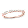 Thumbnail Image 0 of 1/4 CT. T.W. Diamond Band in 14K Rose Gold