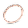 Thumbnail Image 1 of 1/4 CT. T.W. Diamond Band in 14K Rose Gold