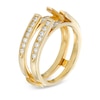 Thumbnail Image 2 of 1/2 CT. T.W. Diamond Solitaire Enhancer in 14K Gold