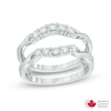 Thumbnail Image 0 of 1/2 CT. T.W. Certified Canadian Diamond Solitaire Enhancer in 14K White Gold (I/I1)