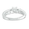 Thumbnail Image 2 of 1-1/3 CT. T.W. Princess-Cut Diamond Past Present Future® Bridal Set in 14K White Gold