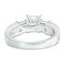 Thumbnail Image 2 of 2-3/4 CT. T.W. Princess-Cut Diamond Past Present Future® Bridal Set in 14K White Gold