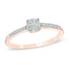 Thumbnail Image 1 of Diamond Accent Promise Ring in 10K Rose Gold