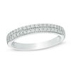 Thumbnail Image 0 of 1/3 CT. T.W. Diamond Double Row Band in 14K White Gold