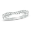 Thumbnail Image 1 of 1/5 CT. T.W. Diamond Twist Contour Band in 14K White Gold
