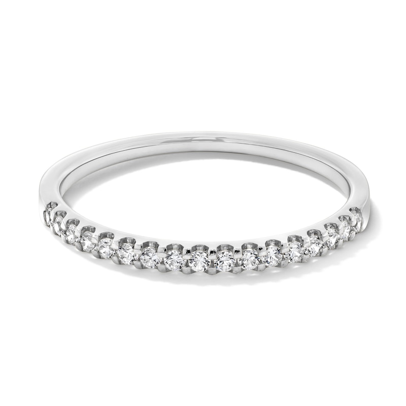 Main Image 1 of 1/6 CT. T.W. Diamond Band in 14K White Gold