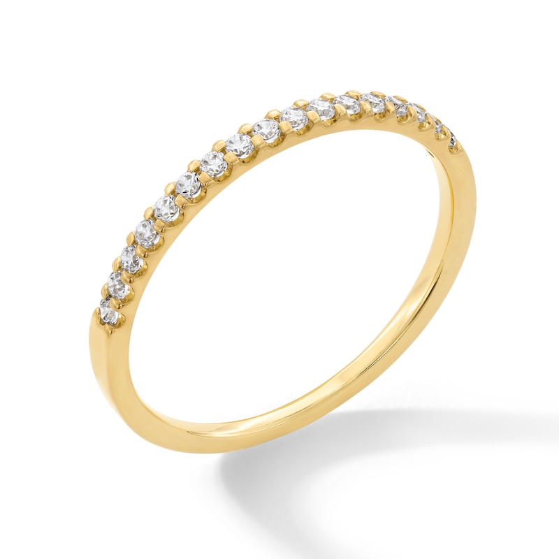 Main Image 3 of 1/6 CT. T.W. Diamond Anniversary Band in 14K Gold
