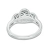 Thumbnail Image 3 of 1/2 CT. T.W. Diamond Past Present Future® Double Frame Engagement Ring in 14K White Gold