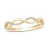 Thumbnail Image 0 of 1/10 CT. T.W. Diamond Loose Braid Anniversary Band in 10K Gold
