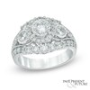 Thumbnail Image 1 of 2 CT. T.W. Diamond Past Present Future® Engagement Ring in 14K White Gold