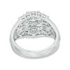 Thumbnail Image 3 of 2 CT. T.W. Diamond Past Present Future® Engagement Ring in 14K White Gold
