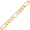 Thumbnail Image 0 of Men's 9.9mm Light Figaro Chain Bracelet in 10K Gold - 9.0"