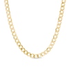 Thumbnail Image 0 of Men's 7.0mm Curb Chain Necklace in Hollow 14K Gold - 24"