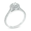 Thumbnail Image 1 of 1/2 CT. T.W. Diamond Double Frame Engagement Ring in 10K White Gold