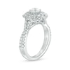 Thumbnail Image 1 of Vera Wang Love Collection 1-1/5 CT. T.W. Diamond Floral Frame Engagement Ring in 14K White Gold