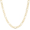 Thumbnail Image 0 of Men's 7.2mm Figaro Chain Necklace in Hollow 14K Gold - 26"