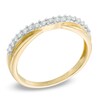 Thumbnail Image 1 of 1/5 CT. T.W. Diamond Twist Contour Wedding Band in 14K Gold