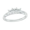 Thumbnail Image 2 of 1 CT. T.W. Princess-Cut Diamond Past Present Future® Engagement Ring in 14K White Gold