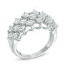 Thumbnail Image 1 of 2 CT. T.W. Diamond Three Row Anniversary Ring in 10K White Gold