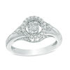 Thumbnail Image 0 of Unstoppable Love™ 1/4 CT. T.W. Diamond Frame Ring in 10K White Gold